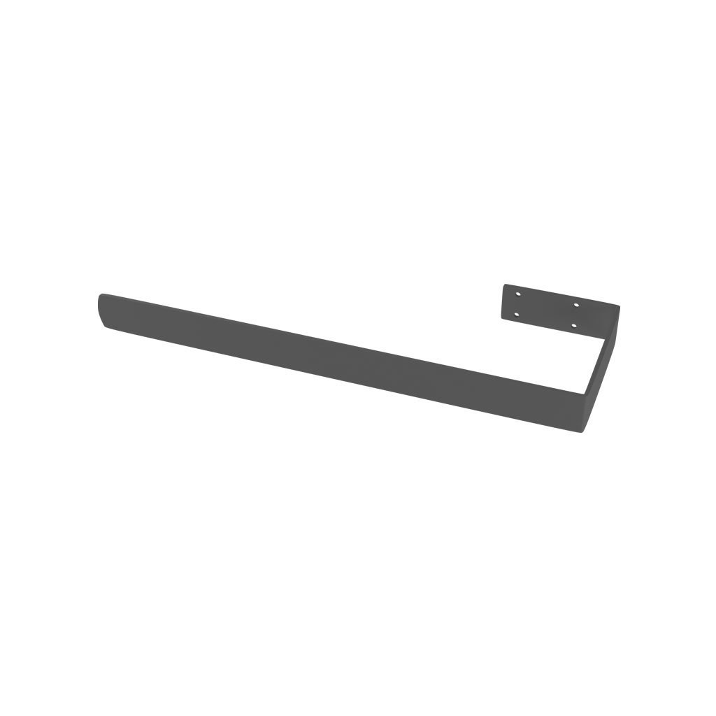 Eastbrook Guardia Towel Hanger – Matt Anthracite - 470mm
