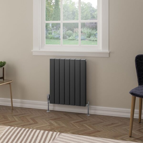 Eastbrook Hadleigh Aluminium Designer Radiator - Matt Anthracite