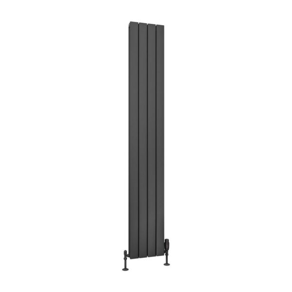 Eastbrook Hadleigh Aluminium Designer Radiator - Matt Anthracite - Image 14