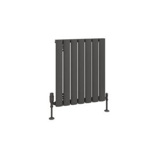 Eastbrook Sandhurst Aluminium Designer Radiator - Matt Anthracite - Image 2