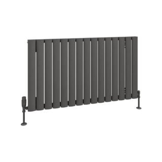 Eastbrook Sandhurst Aluminium Designer Radiator - Matt Anthracite - Image 7