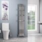 Eastbrook Sandhurst Aluminium Designer Radiator - Polished Aluminium