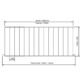 Eastbrook Vesima Aluminium Designer Radiator - Matt Black - Image 17