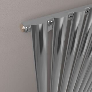 Eastbrook Tunstall Designer Radiator - Chrome - Image 3