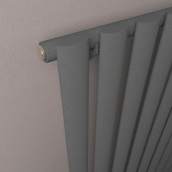 Eastbrook Tunstall Designer Radiator - Matt Anthracite - Image 3