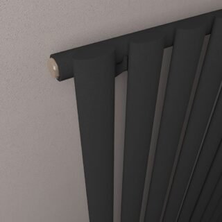 Eastbrook Tunstall Designer Radiator - Matt Black - Image 3