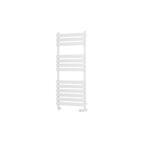 Eastbrook Tunstall Designer Heated Towel Rail - Matt White - Image 7