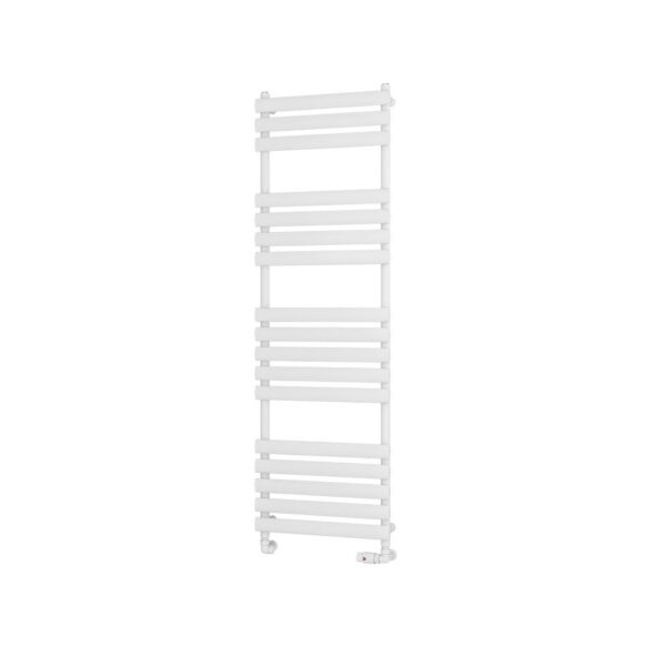 Eastbrook Tunstall Designer Heated Towel Rail - Matt White - Image 9