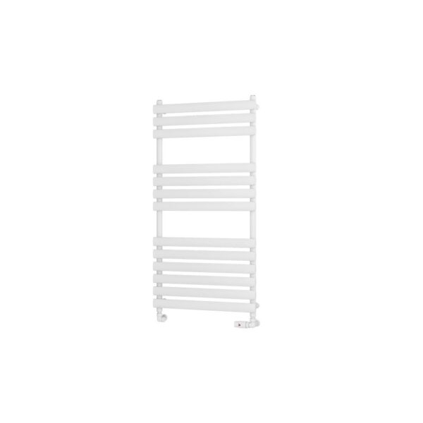 Eastbrook Tunstall Designer Heated Towel Rail - Matt White - Image 8