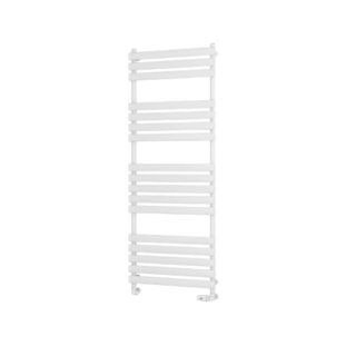 Eastbrook Tunstall Designer Heated Towel Rail - Matt White - Image 10