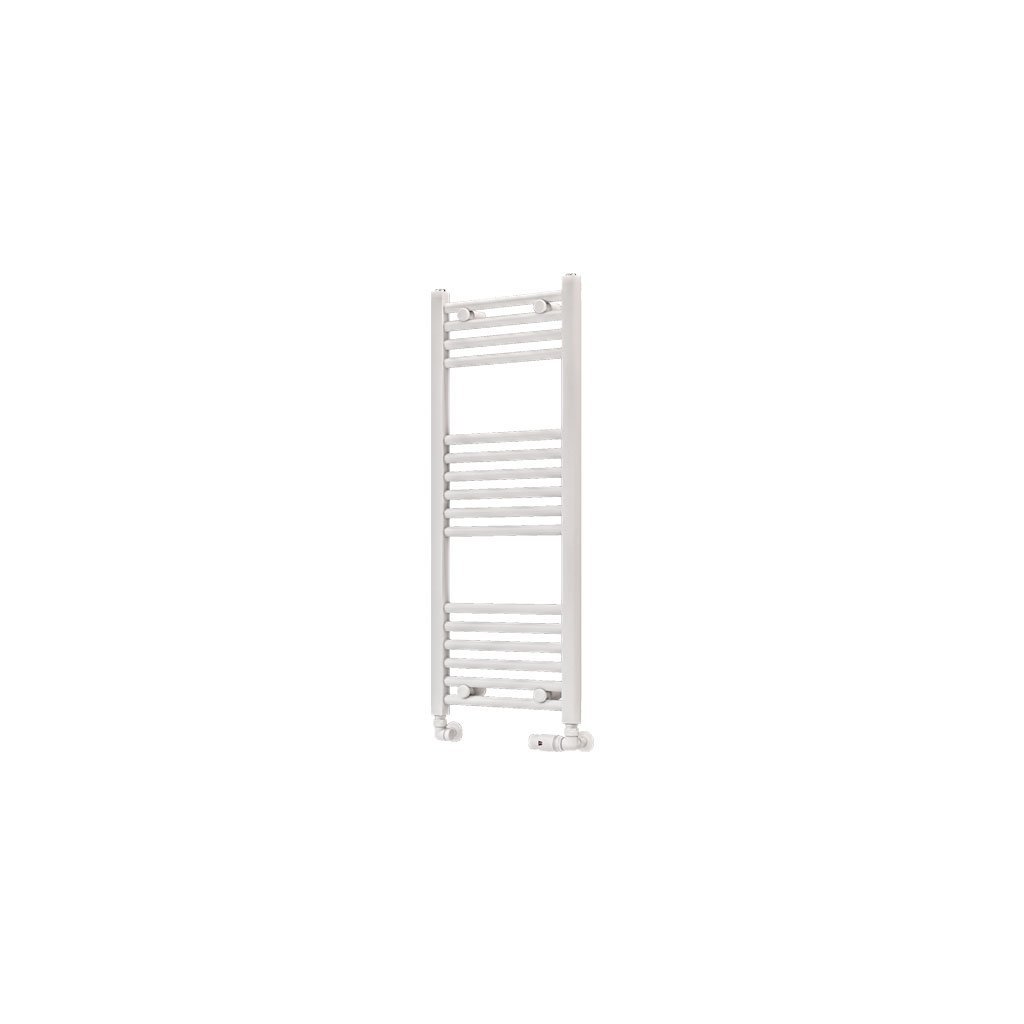 Eastbrook Wingrave Straight Heated Towel Rail – Matt White - 1000mm x 400mm