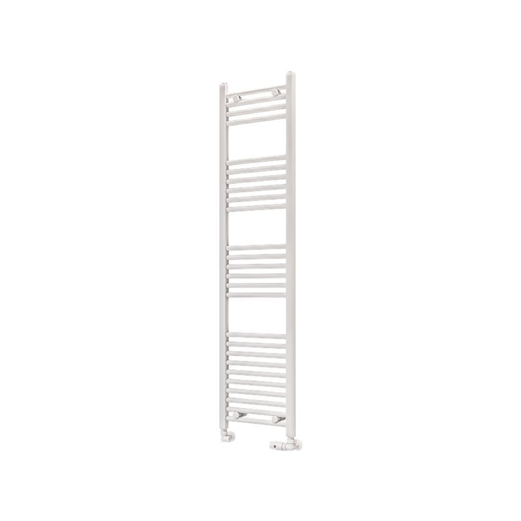 Eastbrook Wingrave Straight Heated Towel Rail – Matt White - 1600mm x 400mm