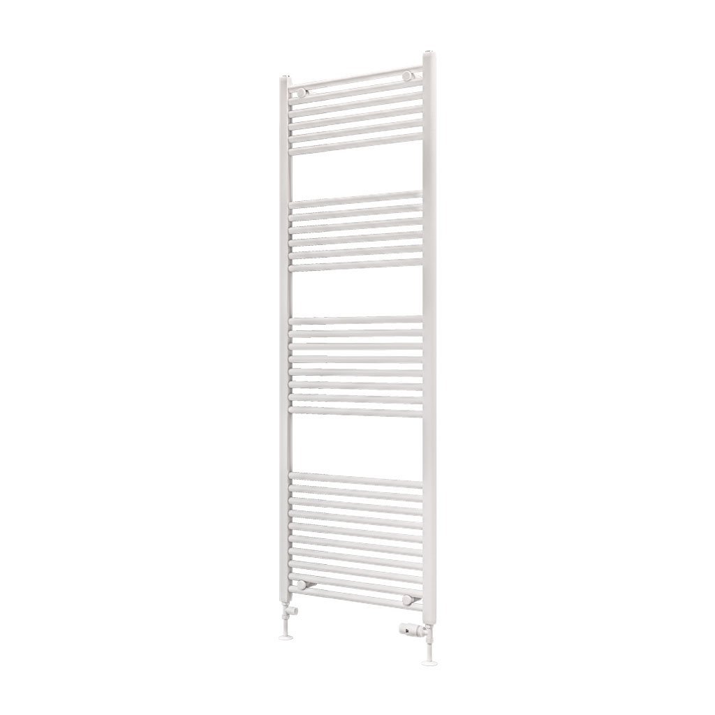 Eastbrook Wingrave Straight Heated Towel Rail – Matt White - 1800mm x 600mm