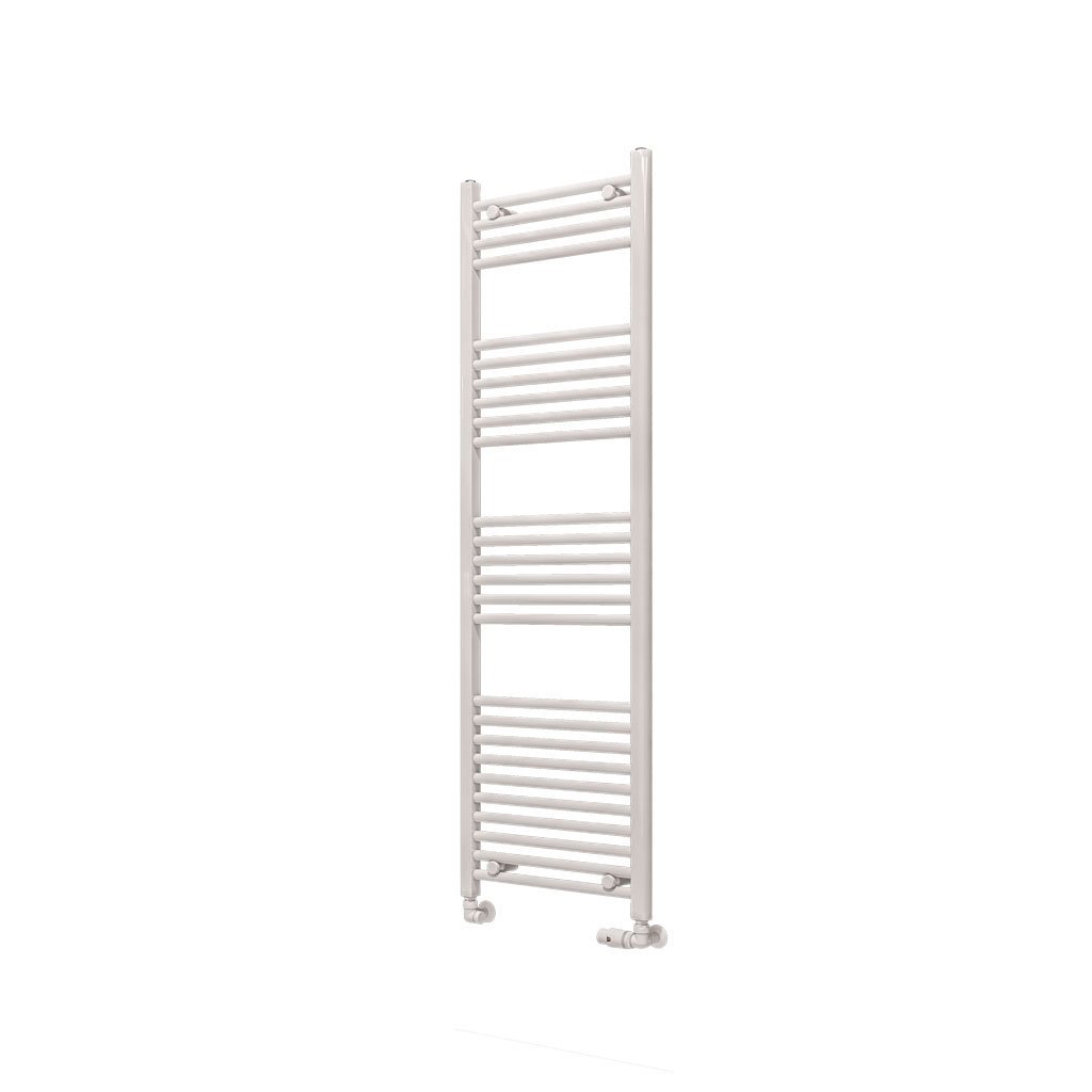 Eastbrook Wingrave Straight Heated Towel Rail – Gloss White - 1600mm x 500mm