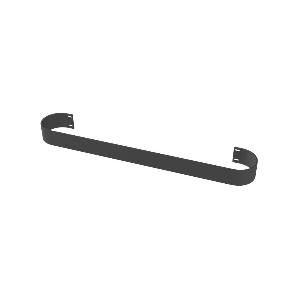 Eastbrook Malmesbury Standard Towel Hanger – Matt Anthracite - 470mm