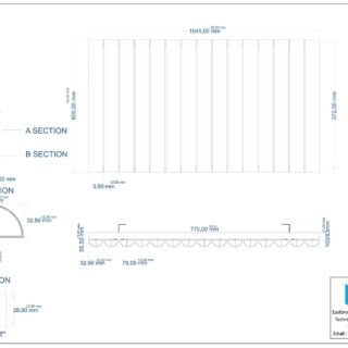 Eastbrook Kelmscott Aluminium Designer Radiator - Matt White - Image 25