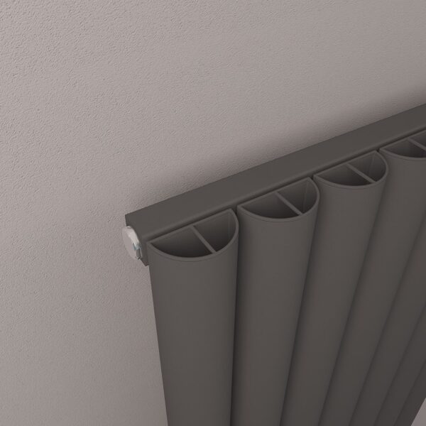 Eastbrook Kelmscott Aluminium Designer Radiator - Matt Anthracite - Image 5