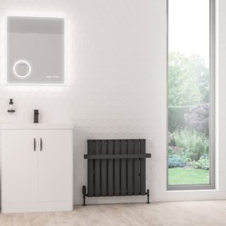 Eastbrook Kelmscott Aluminium Designer Radiator - Matt Anthracite - Image 14