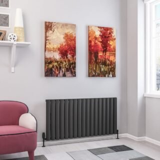 Eastbrook Kelmscott Aluminium Designer Radiator - Matt Anthracite - Image 9
