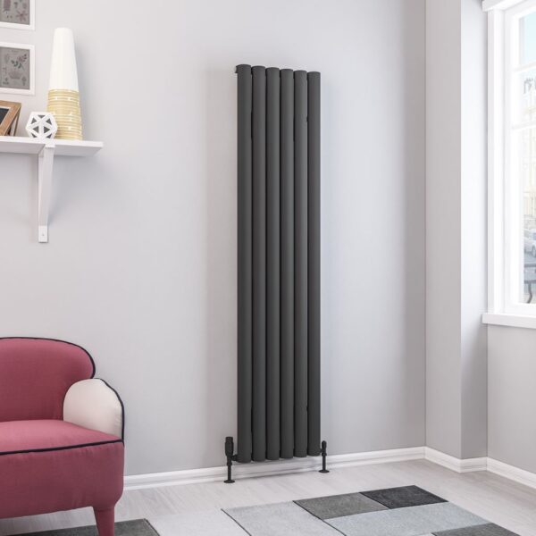 Eastbrook Kelmscott Aluminium Designer Radiator - Matt Anthracite - Image 12