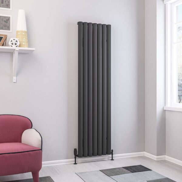 Eastbrook Kelmscott Aluminium Designer Radiator - Matt Anthracite - Image 13