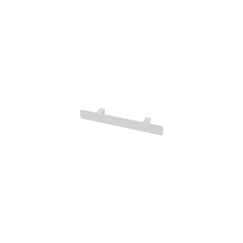 Eastbrook Flat Style Towel Hanger – Matt White - 375mm
