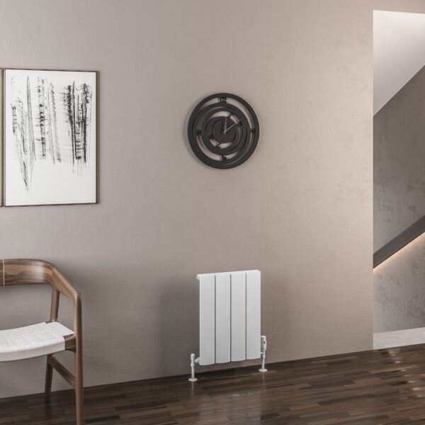 Eastbrook Malmesbury Aluminium Designer Radiator - Matt White