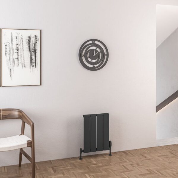 Eastbrook Malmesbury Aluminium Designer Radiator - Matt Anthracite