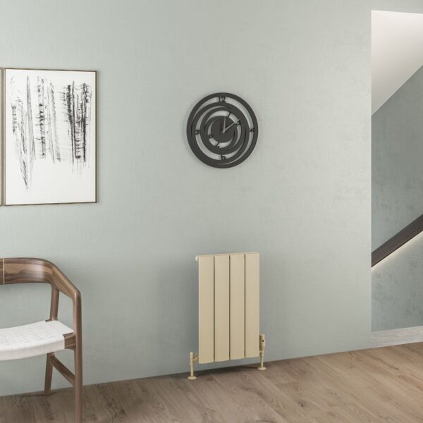 Eastbrook Malmesbury Aluminium Designer Radiator - Matt Cappuccino