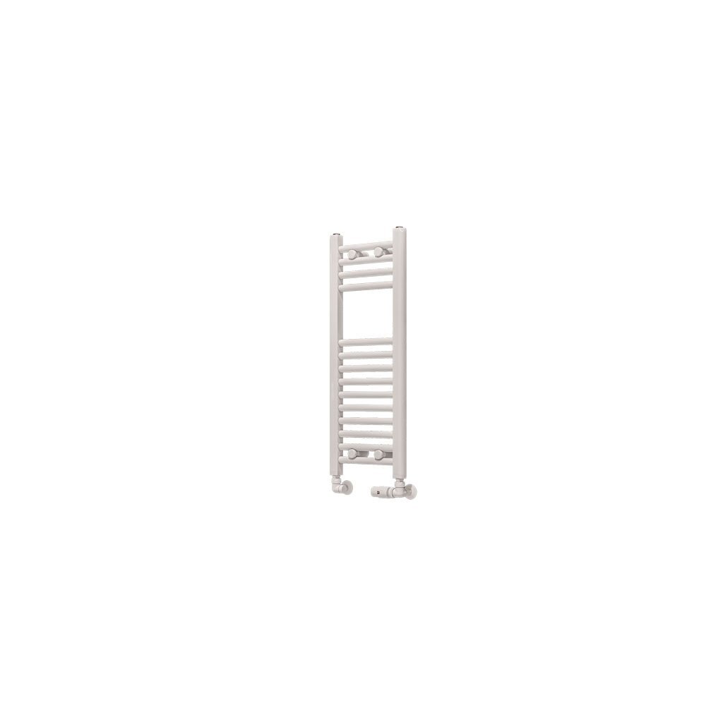 Eastbrook Wingrave Straight Heated Towel Rail – Gloss White - 800mm x 300mm