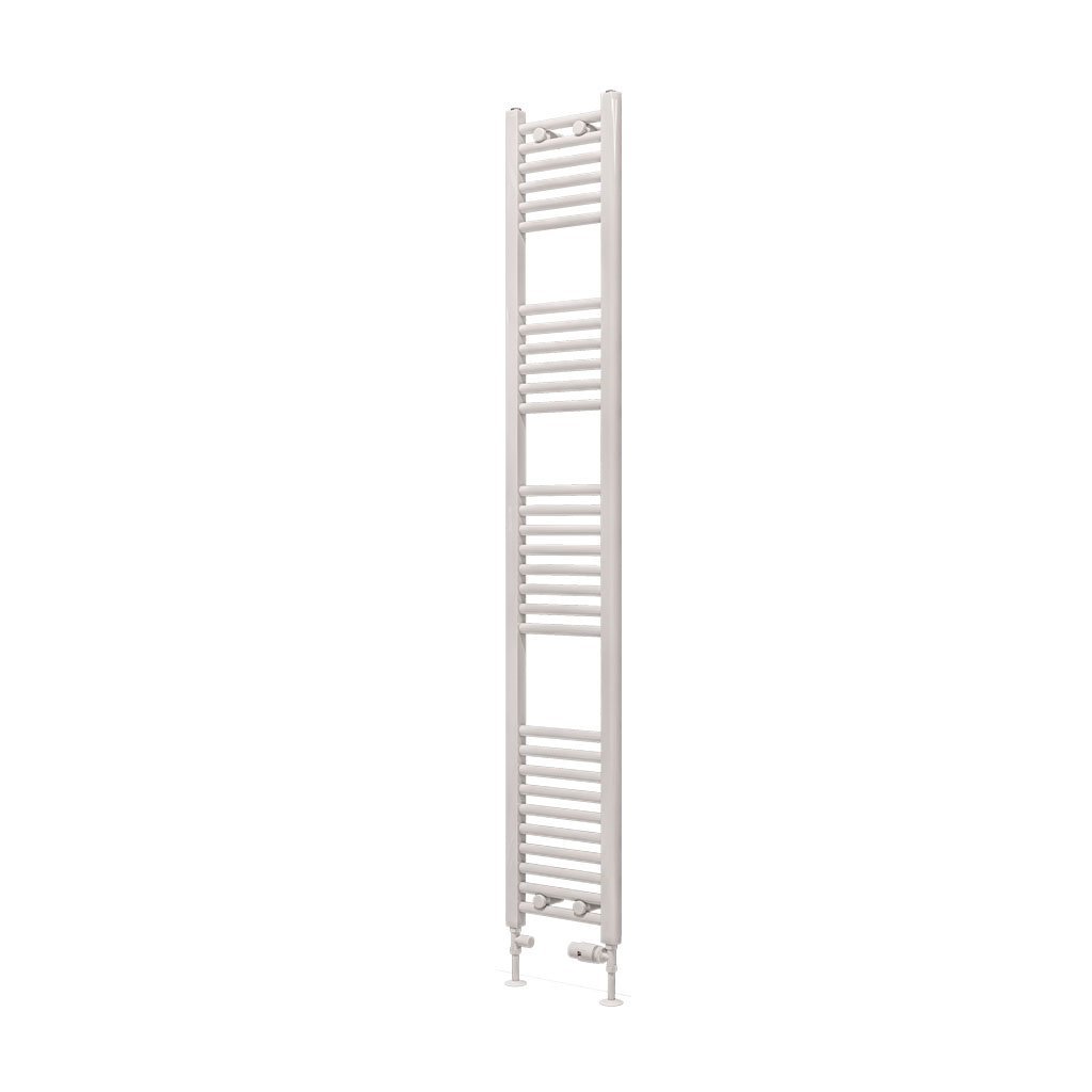 Eastbrook Wingrave Straight Heated Towel Rail – Gloss White - 1800mm x 300mm