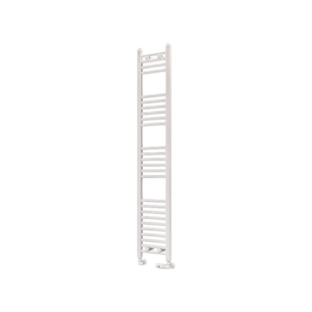 Eastbrook Wingrave Straight Heated Towel Rail – Matt White - 1600mm x 300mm