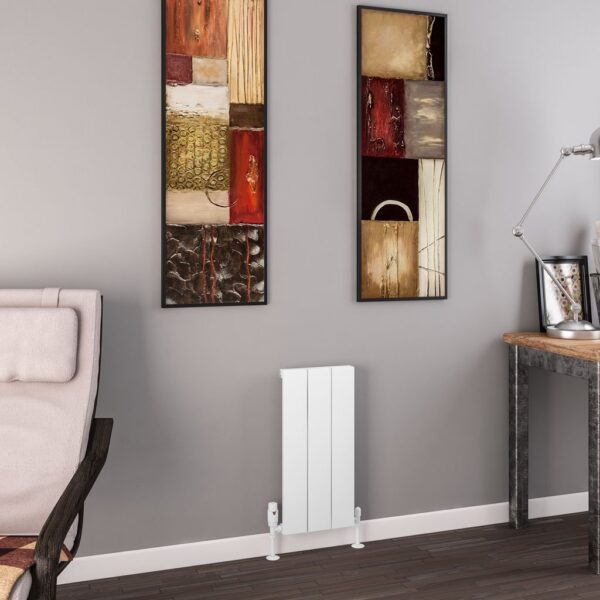 Eastbrook Charlton Aluminium Designer Radiator - Matt White