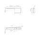 Eastbrook Multi-Purpose Towel Hanger - Left Handed - Matt Grey - Image 2