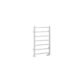 Eastbrook Tuscan Square Straight Heated Towel Rail - Gloss White - Image 2