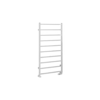 Eastbrook Tuscan Square Straight Heated Towel Rail - Gloss White - Image 6