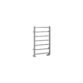 Eastbrook Tuscan Square Straight Heated Towel Rail - Matt Grey - Image 2