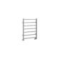 Eastbrook Tuscan Square Straight Heated Towel Rail - Matt Grey - Image 4