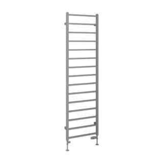 Eastbrook Tuscan Square Straight Heated Towel Rail - Matt Grey - Image 7