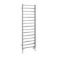 Eastbrook Tuscan Square Straight Heated Towel Rail - Matt Grey - Image 8