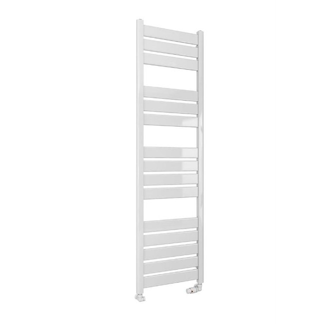 Eastbrook Santero Designer Heated Towel Rail – Gloss White - 1800mm x 500mm