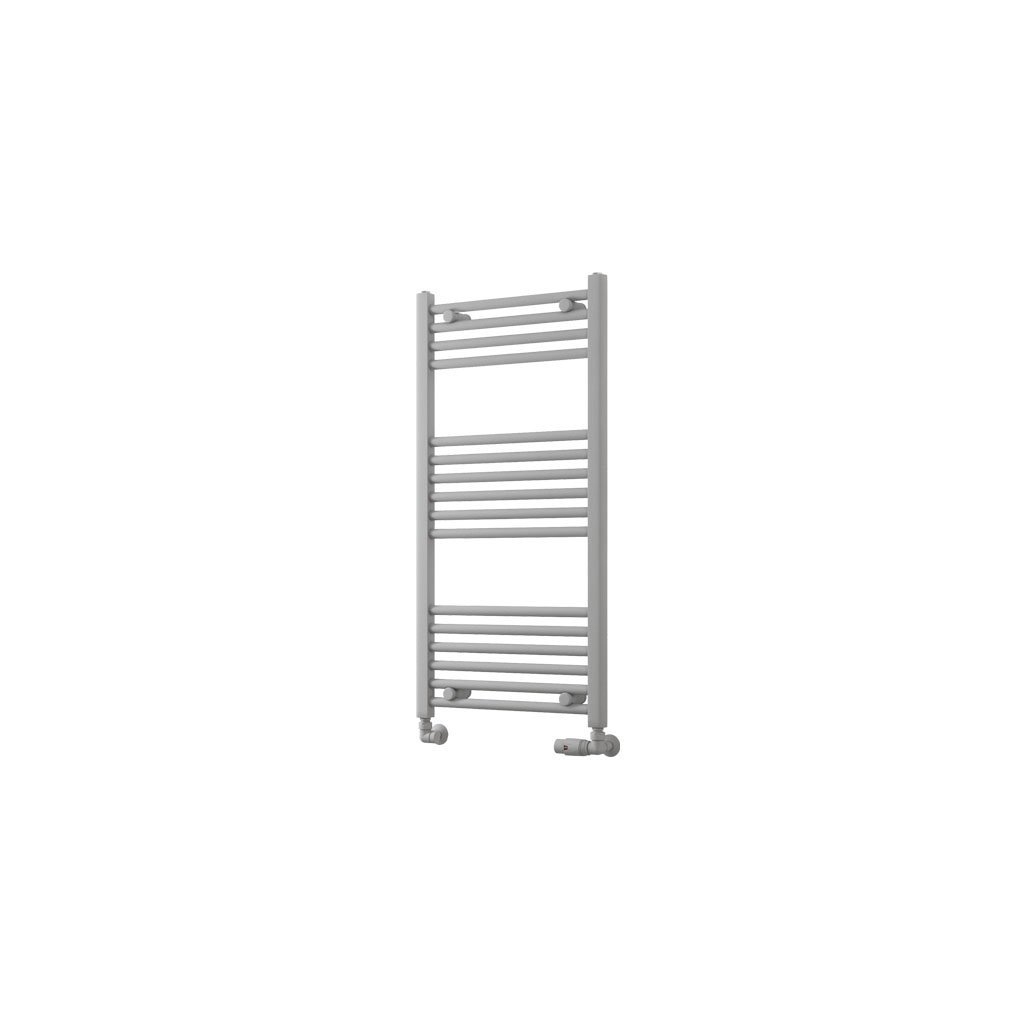 Eastbrook Wingrave Straight Heated Towel Rail – Matt Grey - 1000mm x 500mm
