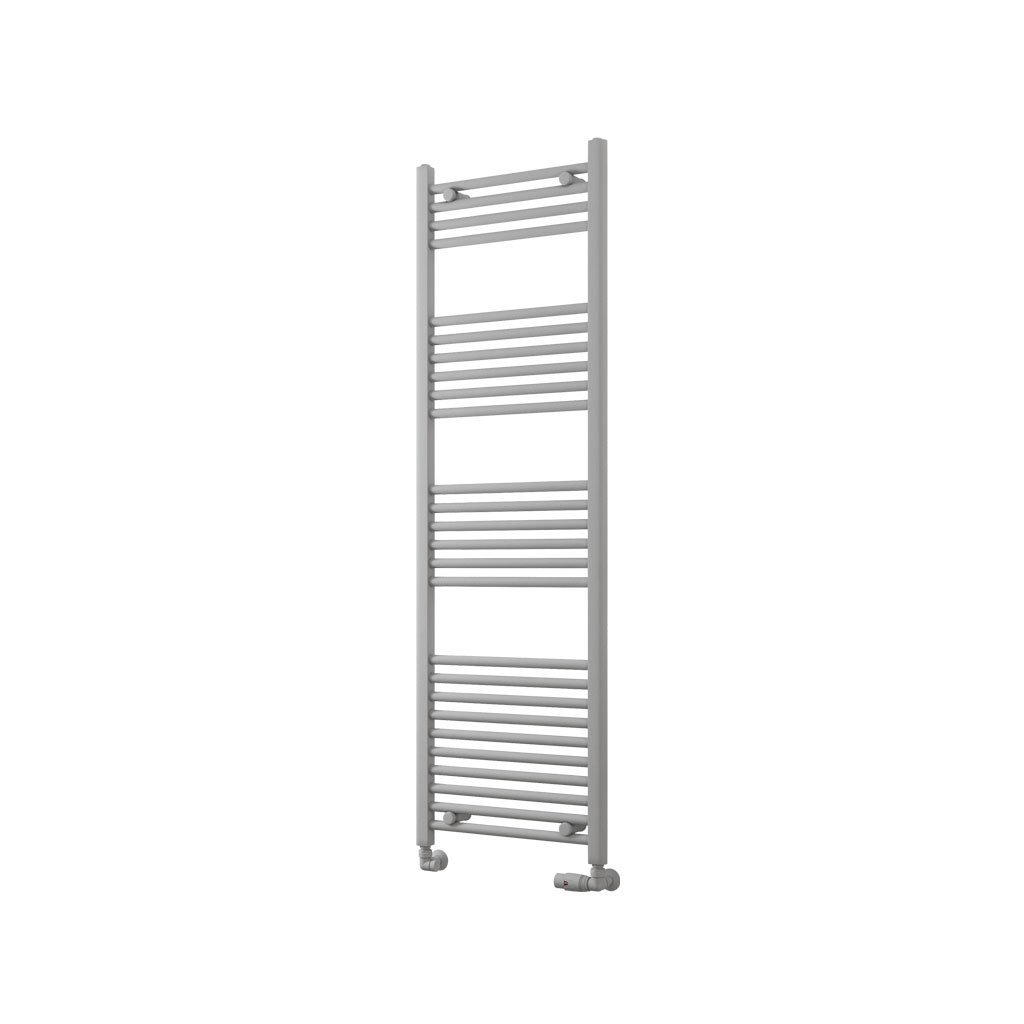 Eastbrook Wingrave Straight Heated Towel Rail – Matt Grey - 1600mm x 500mm