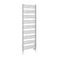 Eastbrook Corinium Round Straight Heated Towel Rail - Matt Grey - Image 9