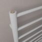 Eastbrook Tuscan Round Straight Heated Towel Rail - Matt Grey - Image 3