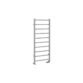 Eastbrook Tuscan Round Straight Heated Towel Rail - Matt Grey - Image 6