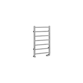 Eastbrook Tuscan Round Straight Heated Towel Rail - Chrome - Image 2