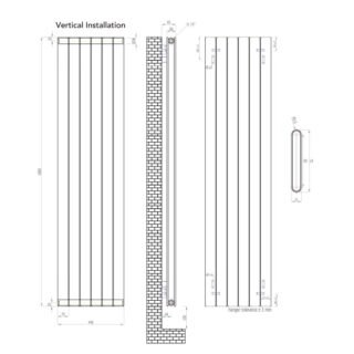Eastbrook Addington Type 20 Designer Radiator - Gloss White - Image 23