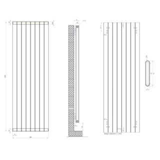 Eastbrook Addington Type 20 Designer Radiator - Gloss White - Image 25