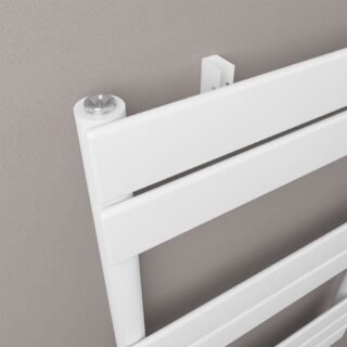 Eastbrook Addington Type 10 Designer Heated Towel Rail - Gloss White - Image 3